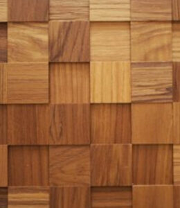 Tree-D Mosaics Quadra Teak